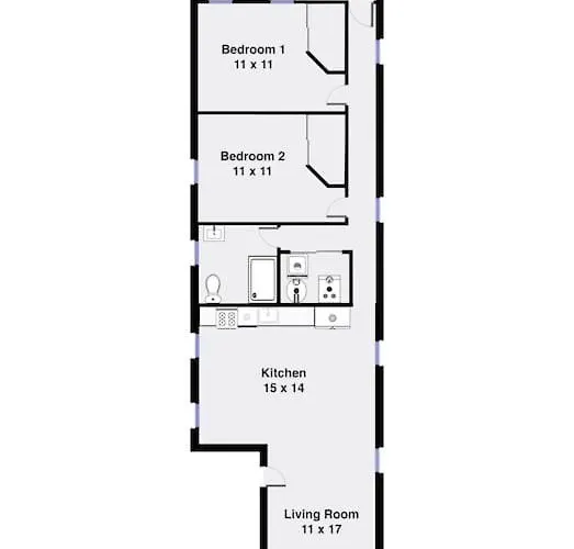 Appartamento Suite2 Access To Patio Chicago
